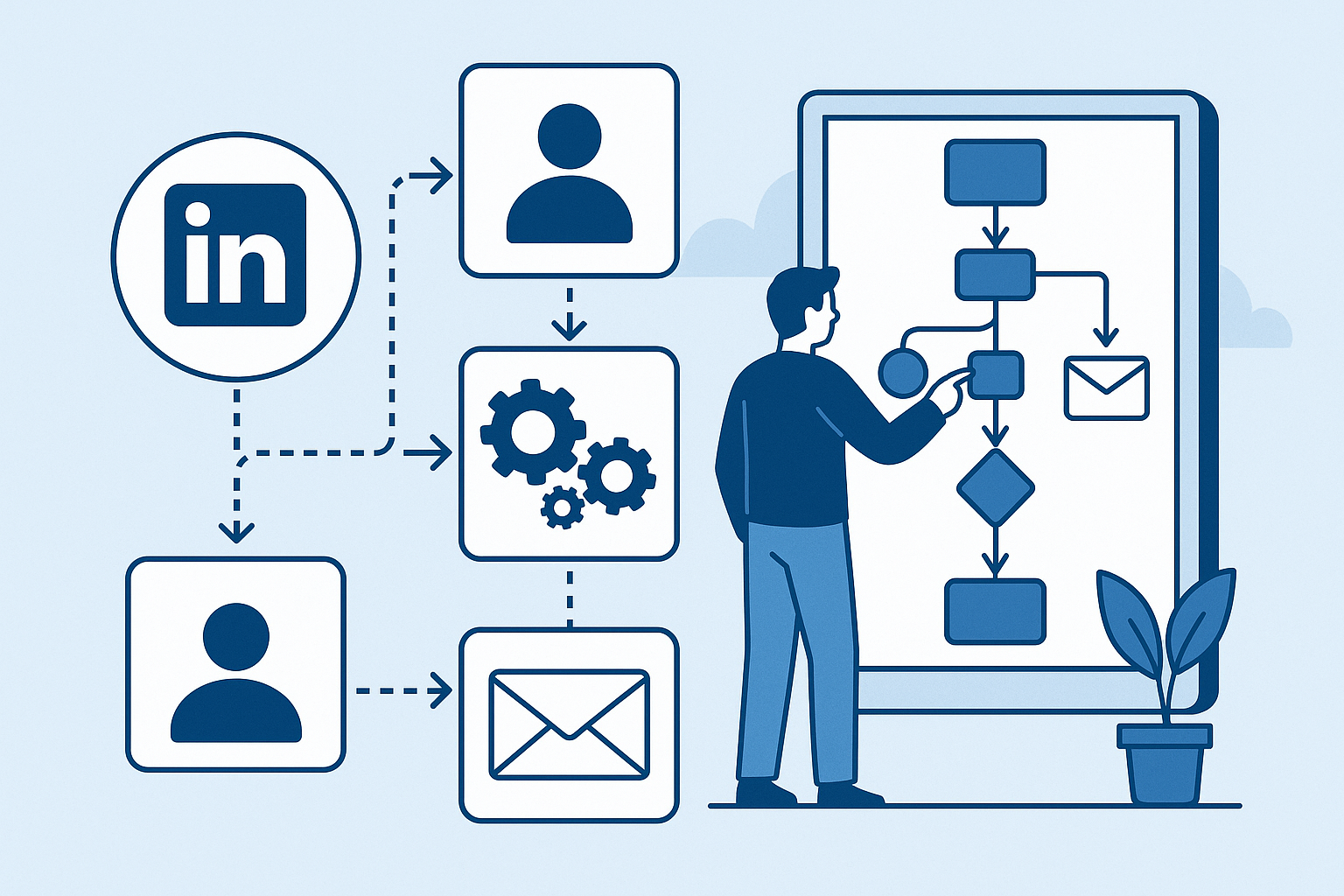 LinkedIn Automation Workflow